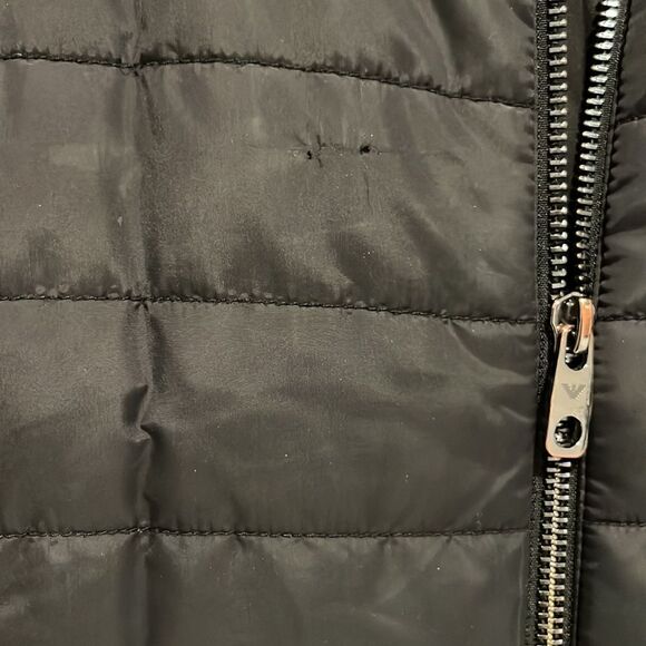 Emporio Armani quilted leather moto jacket - Picture 2 of 5